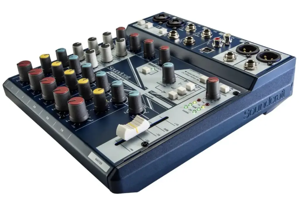 SOUNDCRAFT NOTEPAD-8FX Consola Pasiva Con Interfaz USB Compatible